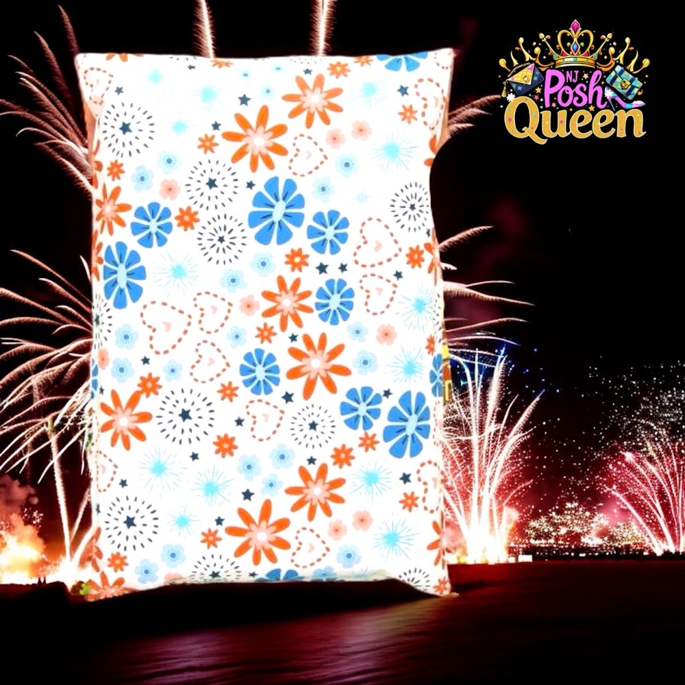 Fireworks 🎆 Poly Mailers 12x15.5 Pack of 25 - Picture 2 of 8